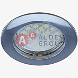 Светильник Ecola MR16 DL100 GU5.3 встр. литой Хром 24х75