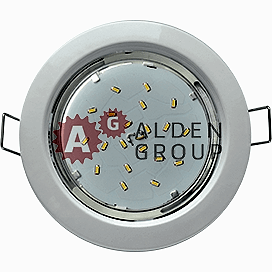 Встраиваемый потолочный светильник Ecola GX53 H4 220V GX53 белый 38x106