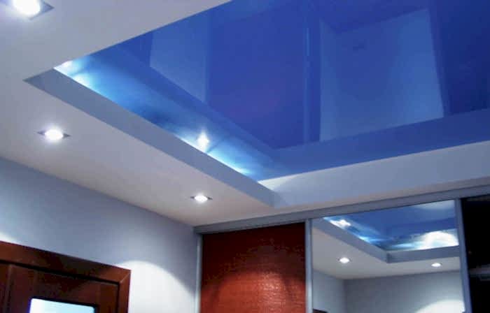 Натяжной потолок и гипсокартон