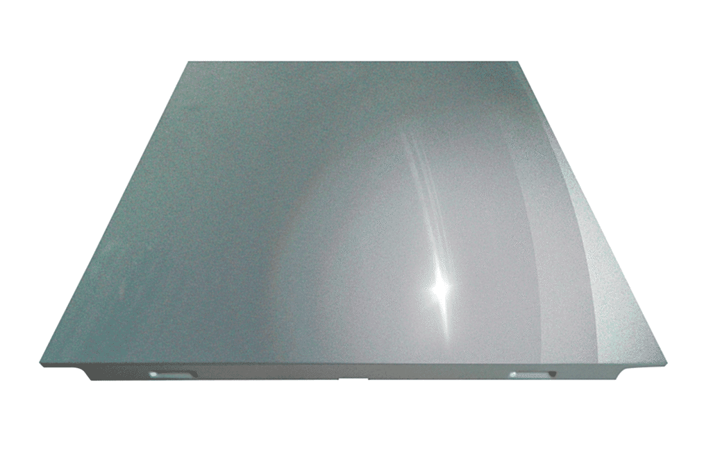 Кассетные потолки - Серебристый металлик