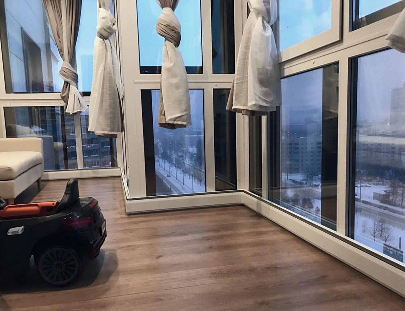 Тёплый плинтус Mr.Tektum & панорамные окна!